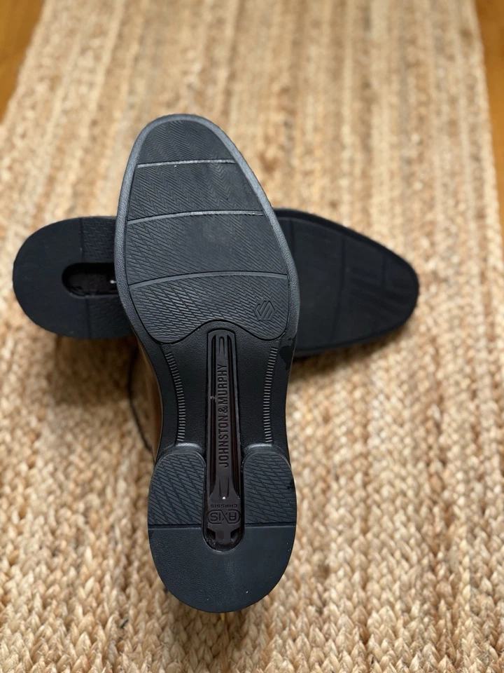 158046X SP50 RONAN PUNTERA PUNTERA ZAPATOS HOMBRE TALLA 9 M CUERO TOSTADO JOHNSTON & MURPHY Foto 4 de 4