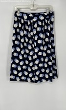 Ann Taylor Women's Blue Multicolor Skirt Sz 4