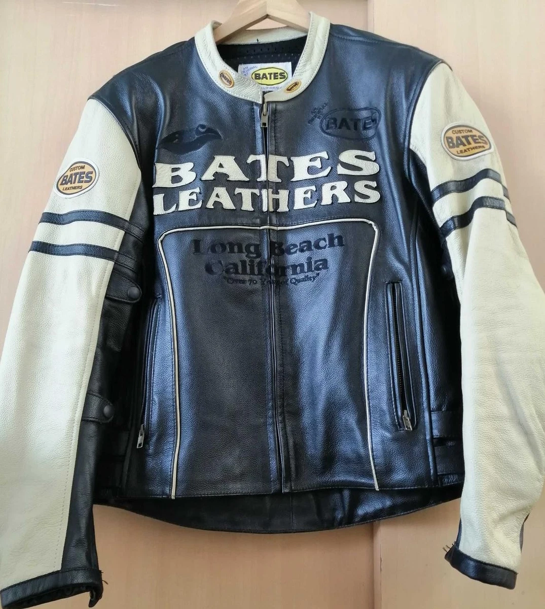 【最終値下げ！】　BATES レザー ジャケット ロングビーチ カリフォルニア 2026年最新】BATES レザージャケット・ライダースの人気アイテム