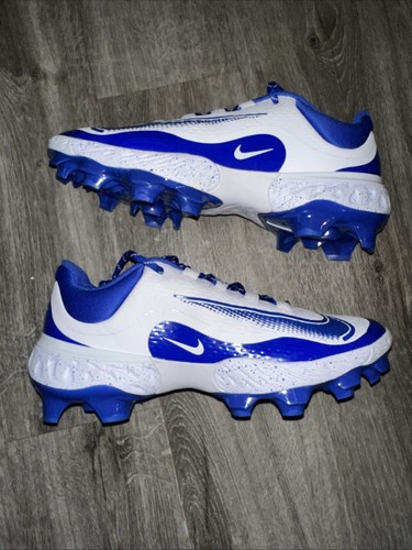 Nike Alpha Huarache 4 Elite MCS tacchetto da baseball blu royal FD6255-106 uomo taglia 9 - Foto 5 di 6