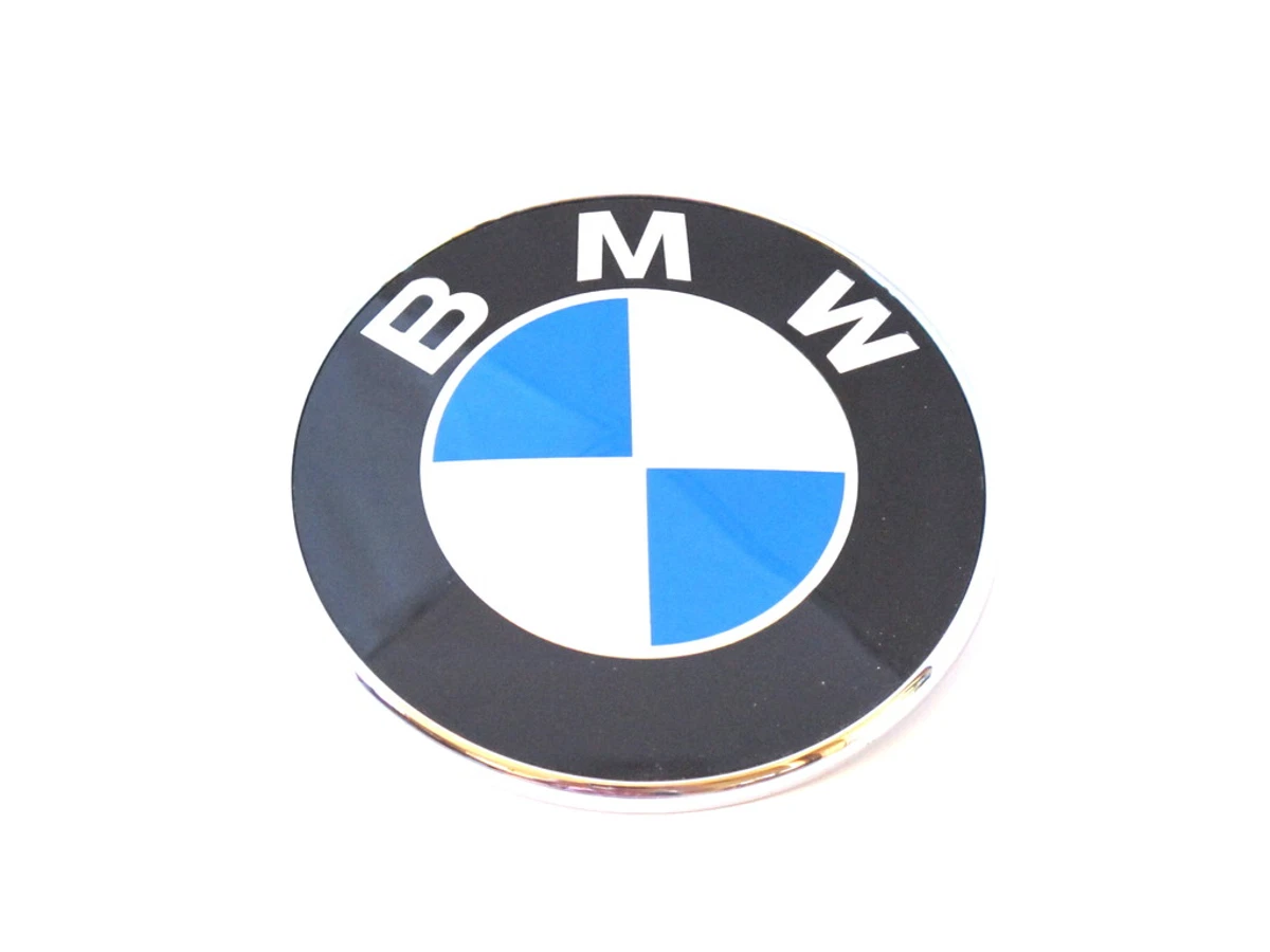  Véritable emblème rond BMW pour capot avant - Pour BMW