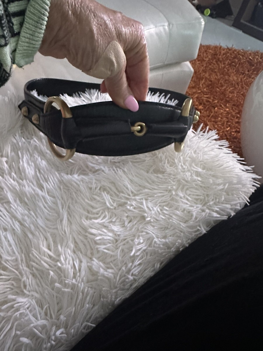 GUCCI ブラックレザーベルト 75 ヴィンテージ GUCCI ブラックレザーベルト 75 ヴィンテージ GUCCI ブラック