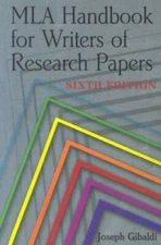 MLA Handbook for Writers of Research Papers - Paperback - GOOD