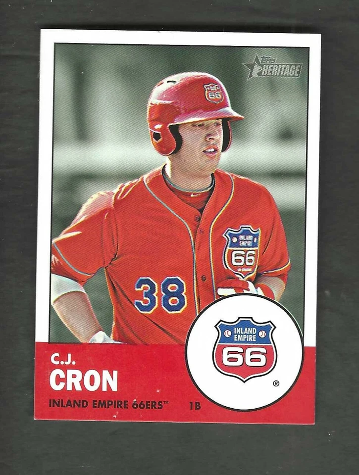 2012 TOPPS HERITAGE MINORS "U PICK" SEE LIST & SCANS NRMT - Image 3 of 4