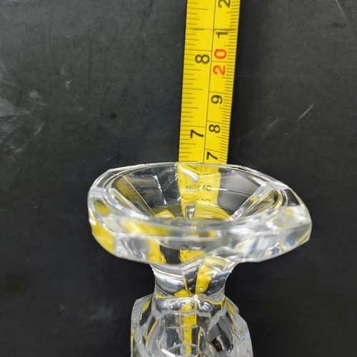 7" Tall Crystal d' Arques Bud Vase Genuine Lead Crystal More Than 24% France - Picture 6 of 6