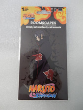 Naruto Shippuden Decal Sticker Sheet 8"x4" Officially Licensed Roomscapes NEW