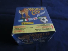 Panini World Cup Story Sonrics 1990 1994, 1 box/display, 50 packs, Pele/Maradona