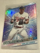 2024 Topps Carlos Correa Chrome Stars of the MLB Insert NM