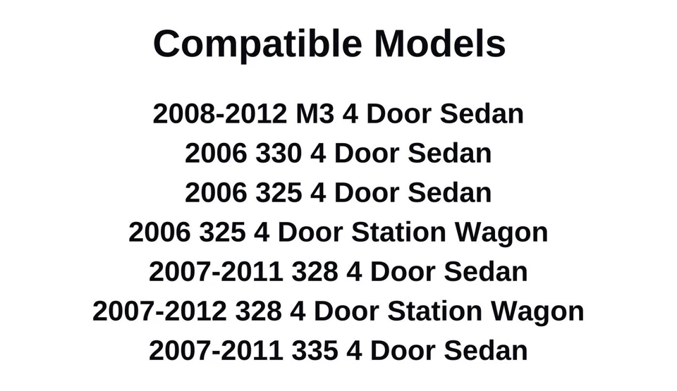 Fits 2006-2012 BMW M3 325 328 330 335 Passenger Right Front Door Window Glass — 第 2/4 张图片