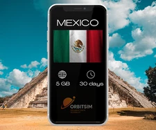 Mexico - 5GB for 30 days - Mobile Data eSIM - Fast Delivery