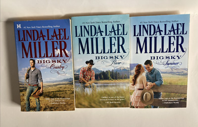Linda Lael Miller lot 3 pb: Big Sky Country, Big Sky River, Big Sky Summer