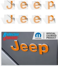 2020-2025 Gladiator JEEP Fender Badge Overlay Decal Stickers