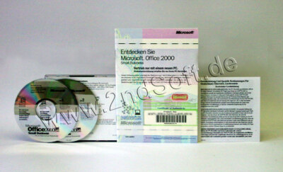 Office 2000 SBE / Small Business Edition, deutsch - mit Word,Excel, Outlook 2000