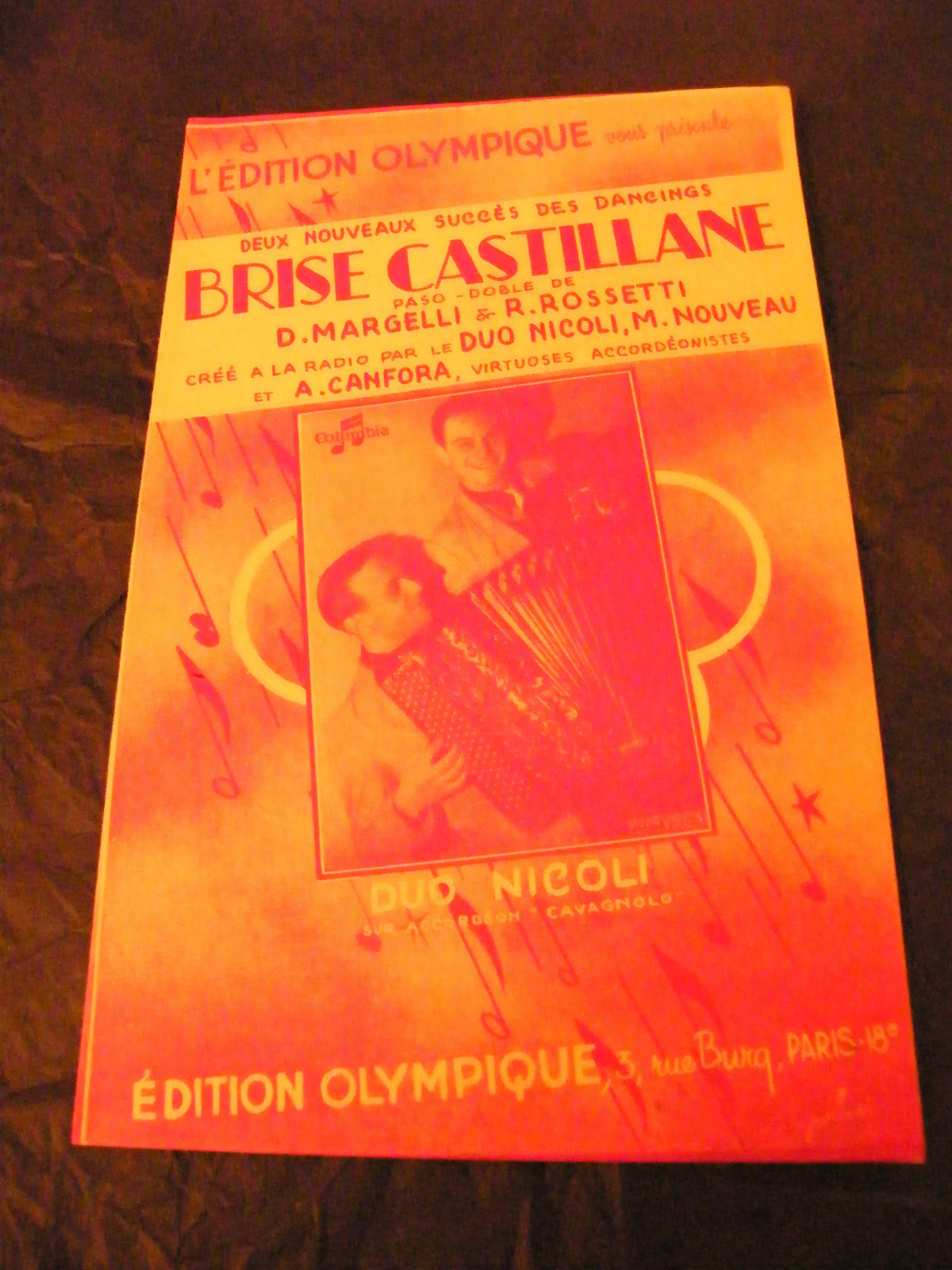 Partition Break Castillane Duo Nicoli Almeida F Delale Music Sheet
