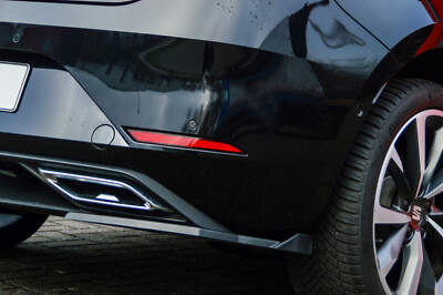 Bi Heckansatz Spoilerecken Seitenteile mit Wing ABS für Seat Leon KL FR Style