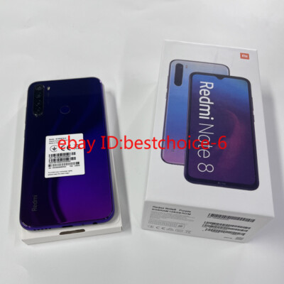 Unlocked Xiaomi Redmi Note 8 4/64GB 6/128GB 4G LTE Android Phone New Unopened