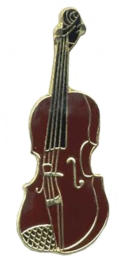 Pack of 24 Violin Bike Motorcycle Hat Cap Lapel Pin HP4885