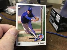 1989 Upper Deck #494 Al Nipper - NM-MT