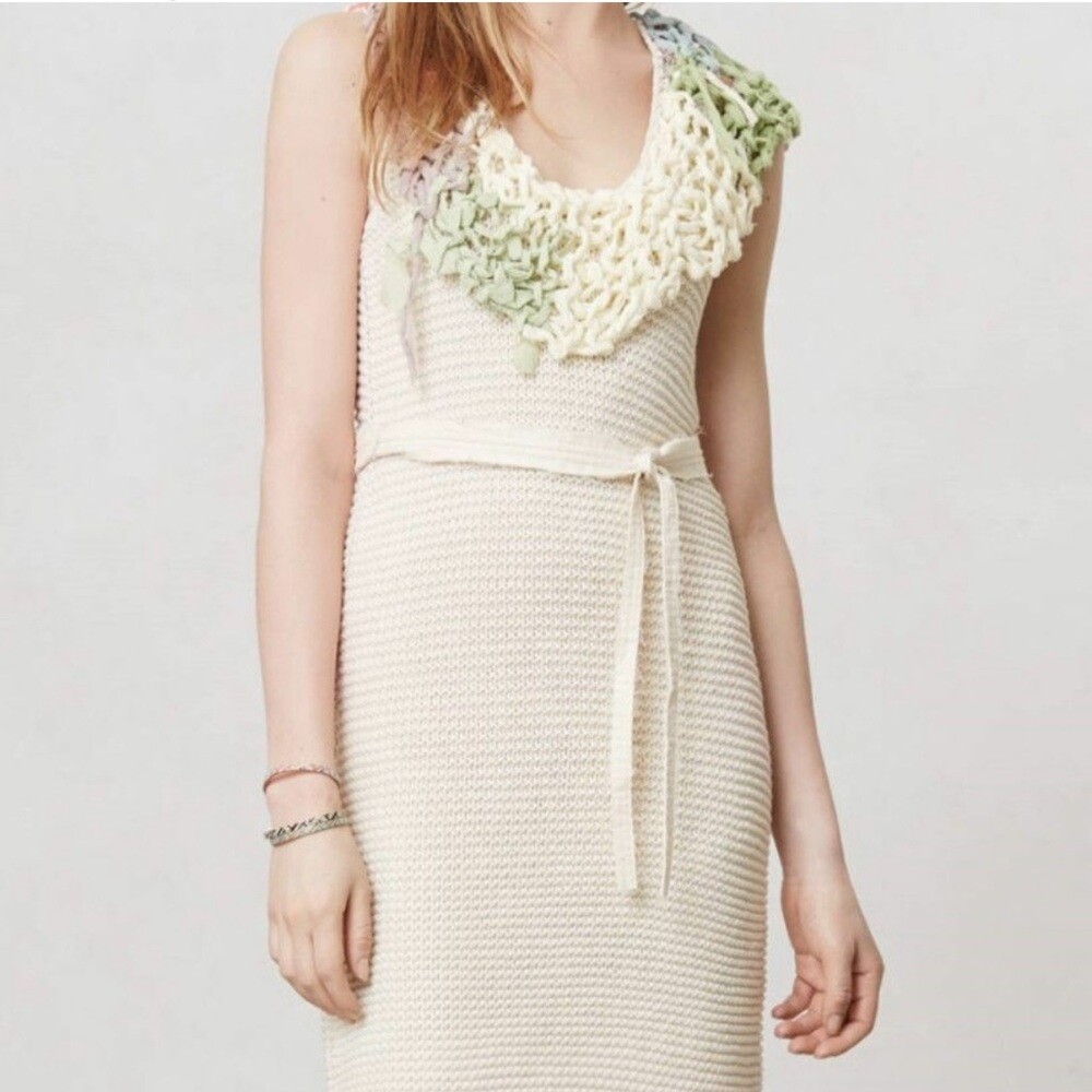 Anthropologie Sir Sir by Correll Correll Knit Dress Size Large