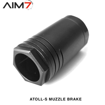 Muzzle Brake 1/2x28 With ATOLL-S Sleeve Sound Forwarder | eBay