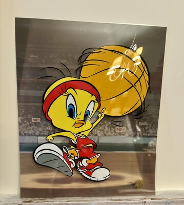 【シリアルナンバー入り】Tweety Bird Looney Tunes Tweety Bird Numbered Limited Edition Vinyl Lithograph