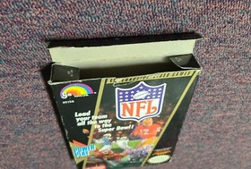 NFL Football (Nintendo) NES (COMPLETE IN BOX!) Tested & Works Well! Ships Immed.