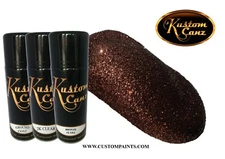 12oz Aerosol Metal Flake Bronze (004 HEX) - Urethane Base, Automotive Paint 