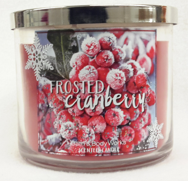 1 Bath & Body Works FROSTED CRANBERRY 3Wick Large Candle eBay