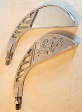 MOTOBILIA-  rétroviseurs Harley Davidson LIVE TO RIDE Eagle Spirit IFS24HAR001