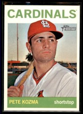 2013 Topps Heritage  Pete Kozma  #409 St. Louis Cardinals