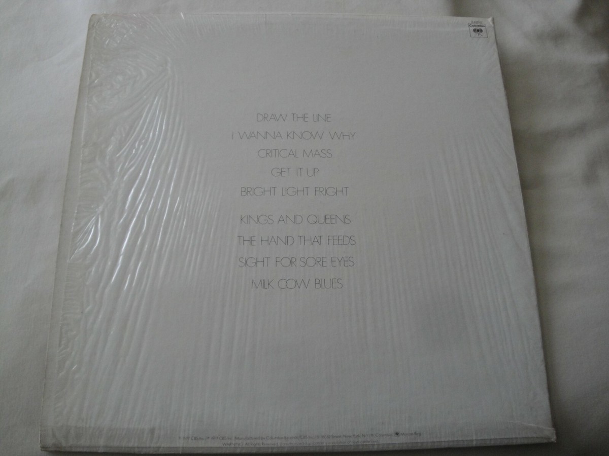 AEROSMITH Draw The Line VINYL LP ALBUM 1977 COLUMBIA RECORDS | eBay