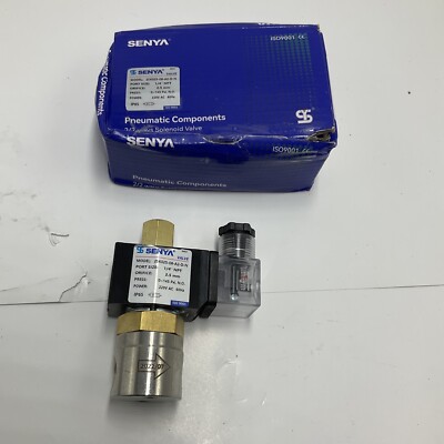 SENYA 25K025-08-A2-D-N, 1/4'' NPT, ORIFICE 2.5MM, 0-145PSI, 220V AC