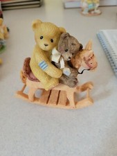 Cherished Teddies Homer And Friend "Adventure Is Just Around The Corner" No Box.