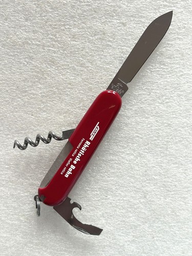 COLTELLINO VICTORINOX WAITER RED ROSSO 84MM 8 FUNZ SWISS ARMY KNIFE LOGOS - Imagen 3 de 4