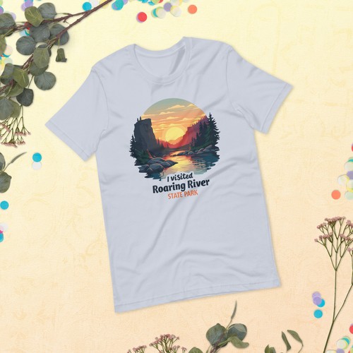I Visited Roaring River State Park Missouri Unisex t-shirt - Picture 4 of 4