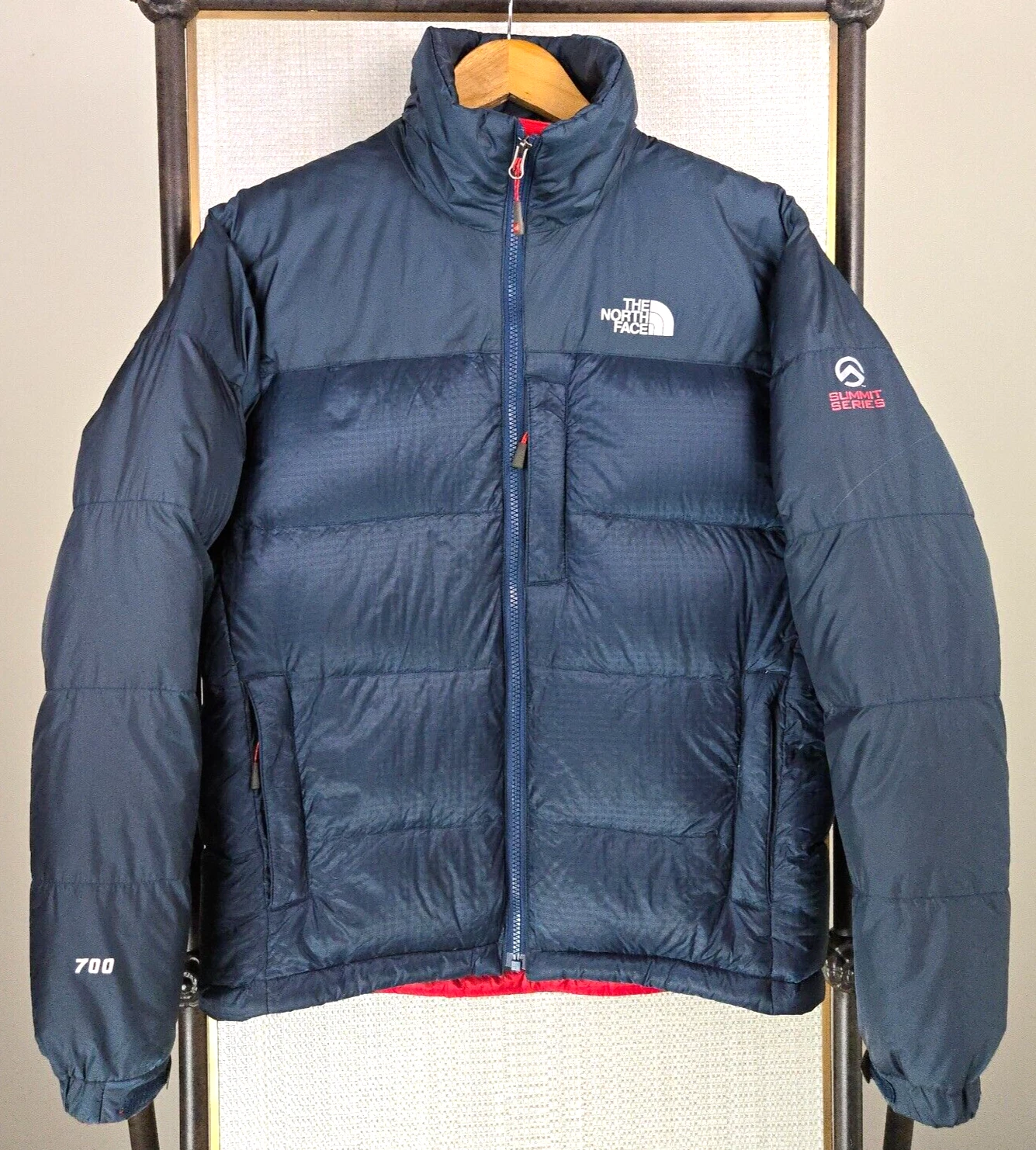 NORTH FACE Summit Series 700 Goose Down Pertex Puffer Jacket Y2K Sz Small Mens