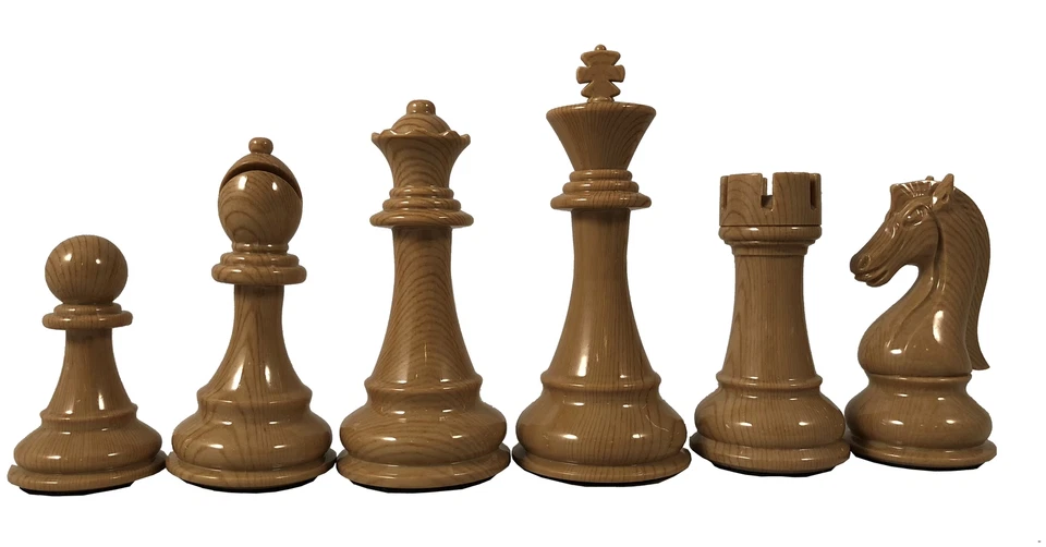 Staunton Chess Set - Quadruple Weighted Woodtek Chess Pieces - Image 2 of 4