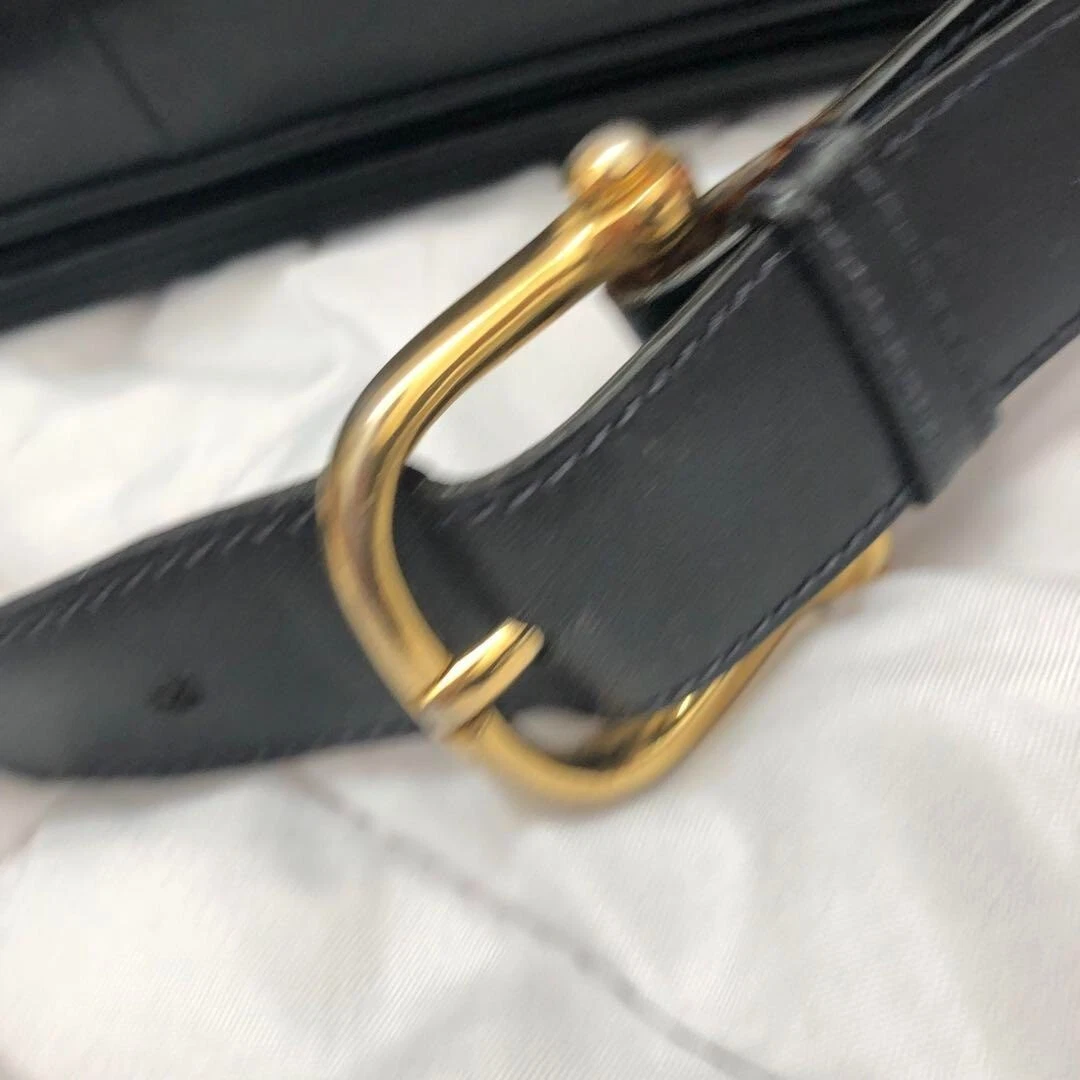 Borsa a tracolla CELINE Macadam borsa a tracolla pelle vintage USATA originale #S2071