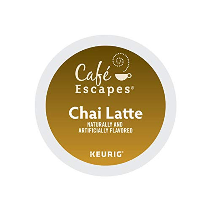 , Chai Latte Tea Beverage, Single-Serve Keurig K-Cup Pods, 120 Count (5 Boxes of