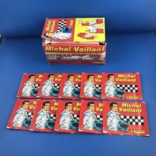 *NEW Vintage 1992 MICHEL VAILLANT ( 10 ) Packs SEALED ALBUM STICKER CARDS Panini