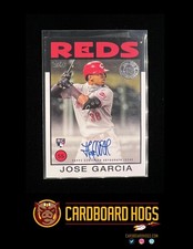 Jose Garcia - 2021 Topps Update Series 1986 Topps Baseball Autographs RC #86BJGA