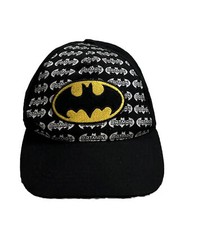 Batman Strap Back Cap Hat DC Comics Kids Caped Crusader Dark Knight