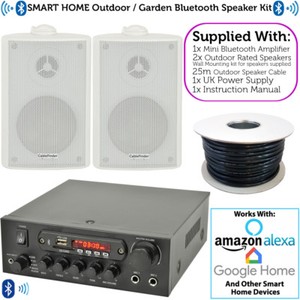 outdoor speaker amplifier bluetooth