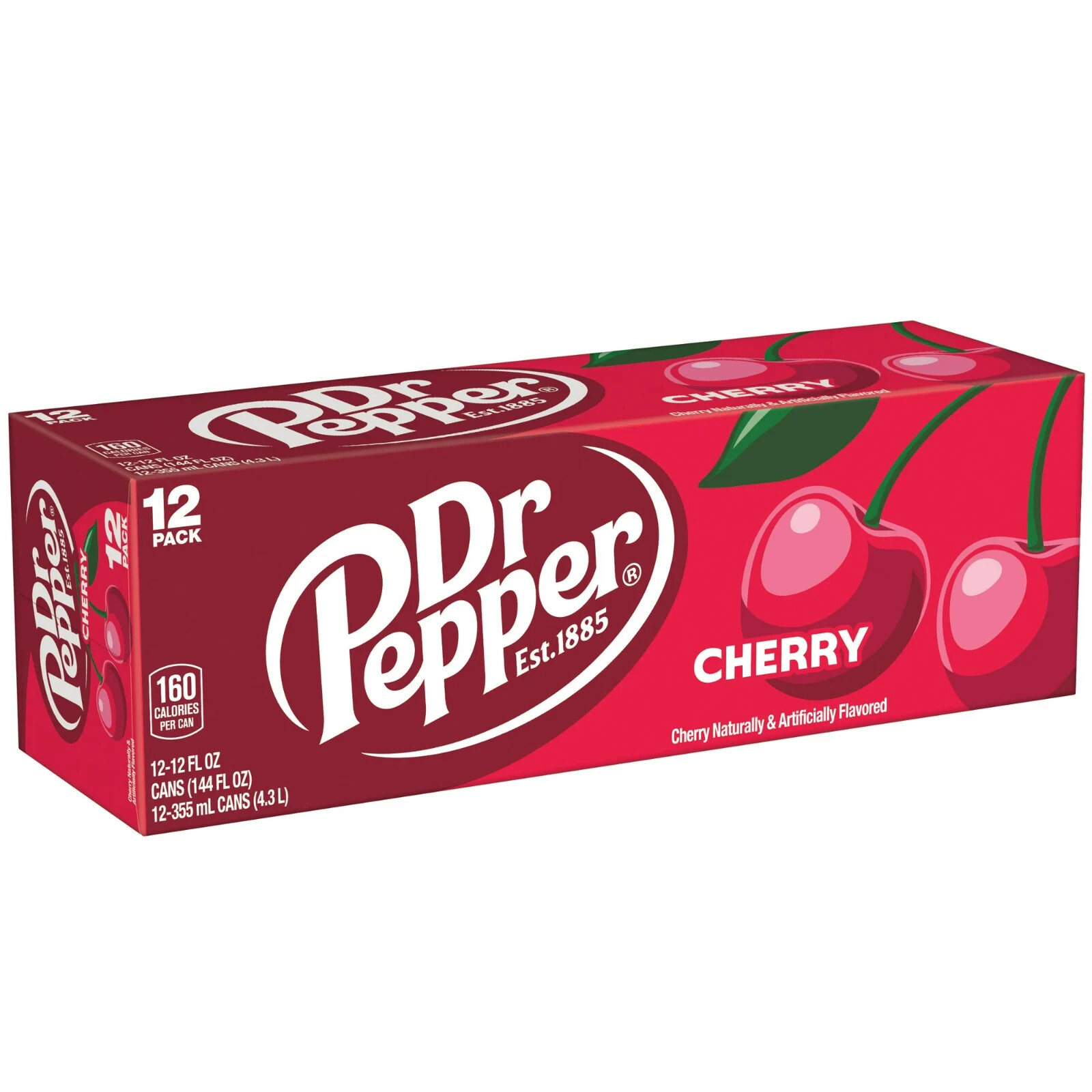 Dr Pepper Cherry Cans 12oz (355ml) - Pack of 12 | eBay