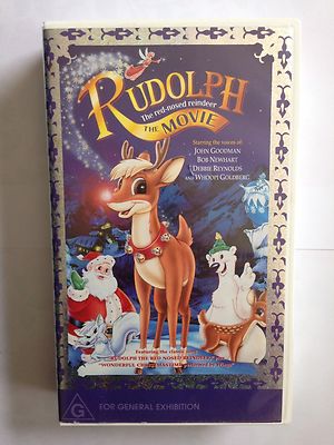 RUDOLPH THE RED NOSED REINDEER ~ THE MOVIE ~ VHS VIDEO | eBay