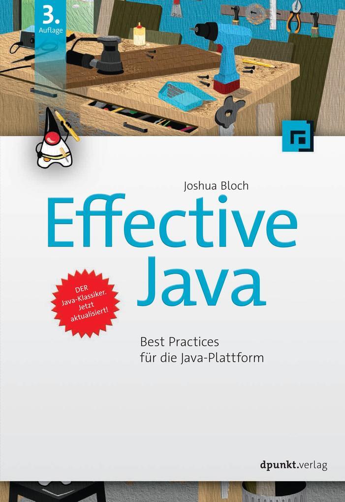 Thumbnail - Effective Java | Joshua Bloch | 2018 | Deutsch