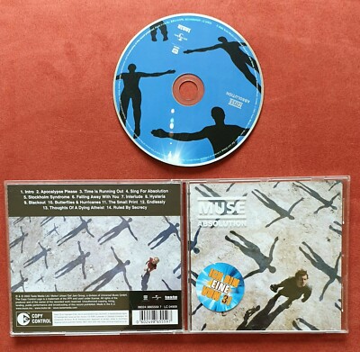 MUSE / ABSOLUTION CD von 2003 mit 13 Songs und Lyrik Book sehr gut erhalten