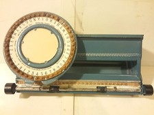 Simplex Typewriter Tin Litho 1930s Including Box