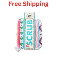 Skoy Scrub, 2-pack Reusable, Non-Scratching Dish Scrubber for Kitchen Household