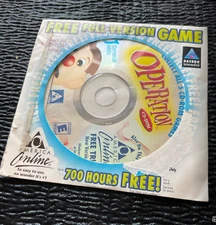 Operation CD ROM Game General Mills Edition PC 2001 CD ONLY AOL Windows 95